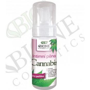 Bione cosmetics bio Intimní mycí pěna cannabis 150 ml