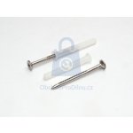 Hmoždinka nylonová zatloukací MNAr-S s nerezovým vrutem se zápustnou hlavou, Mungo 8 x 50, balení 100 ks – Hledejceny.cz