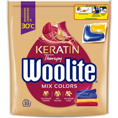 Woolite Color Keratin kapsle 33 PD – Zboží Mobilmania