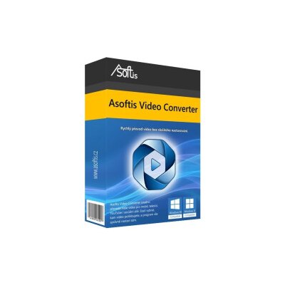 Asoftis Video Converter 1 PC, trvalá licence BOX – Zboží Živě