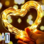 Vánoční a párty osvětlení řetěz 100x LED bílý teplý délka 10m D.O. – Hledejceny.cz