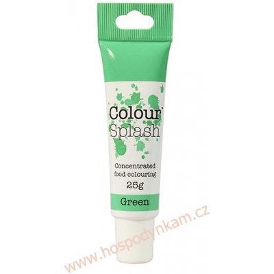Colour Splash Gelová barva Zelená 25 g