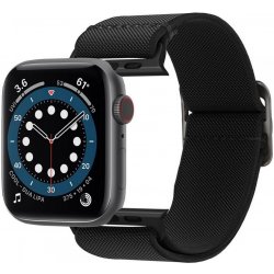 Spigen Lite Fit nylonový řemínek pro Apple Watch 45mm / 44mm / 42mm - černý AMP02286