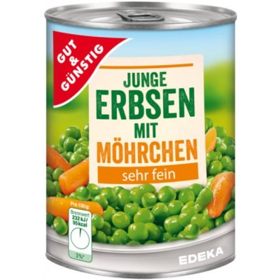 G & G Hrášek s mrkvičkou v nálevu 400 g – Zboží Dáma