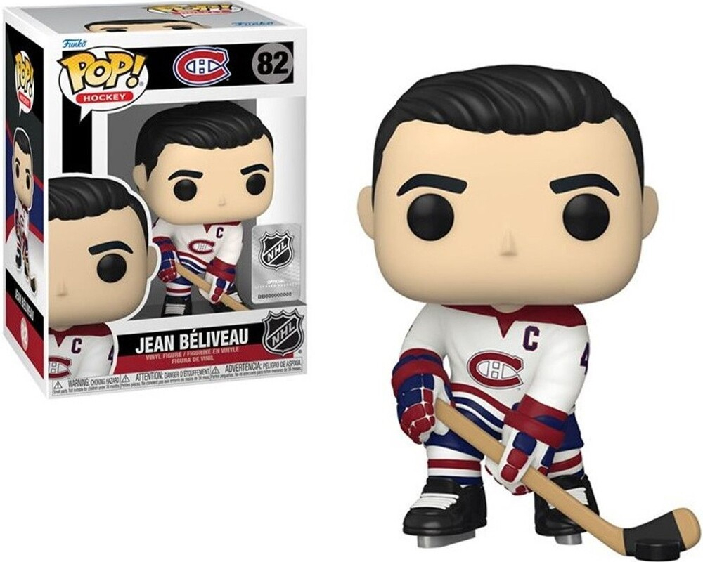 Funko Pop! NHL Legends Jean Believeau Canadiens