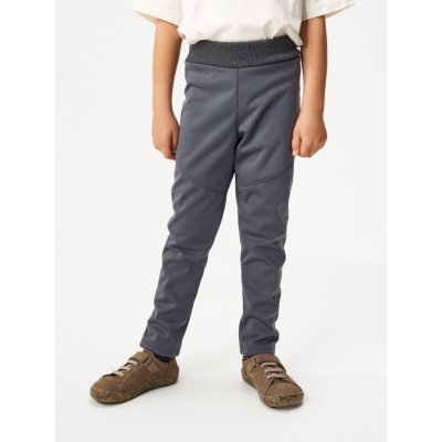 Unuo dětské softshellové Kalhoty s fleecem pružné Sporty tm. šedá – Hledejceny.cz