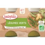 Babybio Zelená zelenina 2 x 130 g – Zboží Dáma