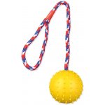 Trixie Vrhací míč hrbolatý na šňůře 7 cm / 30 cm – Zbozi.Blesk.cz