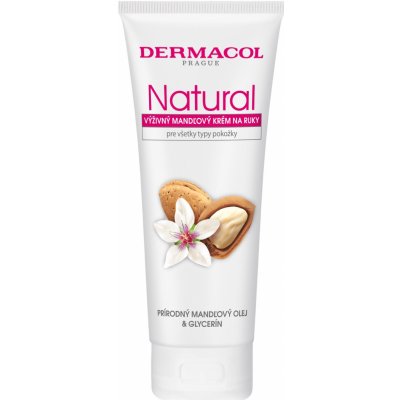 Dermacol Natural Výživný mandlový krém na ruce 100 ml – Zboží Mobilmania