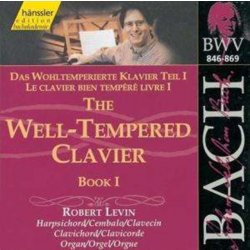 Hudba Johann Sebastian Bach - Bach - The Well-Tempered Clavier, Book I, BWV 846-869 /Levin CD