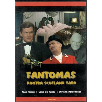 Fantomas kontra Scotland Yard DVD – Zboží Mobilmania