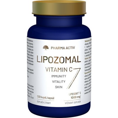 Pharma Activ Lipozomal Vitamín C 1000 mg 120 kapslí – Sleviste.cz