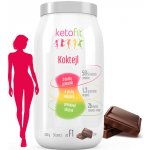 Ketofit Premium proteinový koktejl 1 260 g, 50 porcí – Zboží Dáma