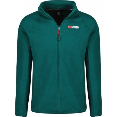 GEOGRAPHICAL NORWAY mikina TUG MEN 239 tenká fleece tmavě zelená