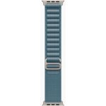 Apple Watch Ultra 3 (2025) 49mm Přírodní titan se světle modrým alpským tahem M MEWM4QC/A – Zboží Živě