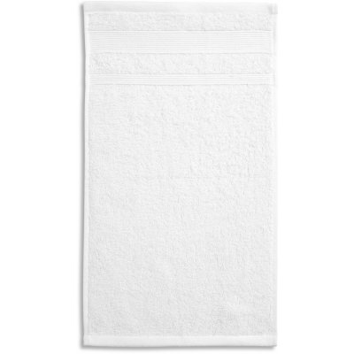 Malfini ORGANIC Malý ručník unisex 916 bílá 30 x 50 cm
