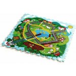 Teddies puzzle Město Moje první zvířátka MPZ 30x30x1 2cm 9 ks – Zboží Dáma