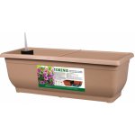 Nohelgarden Truhlík samozavlažovací TORENIE MODERN plastový matný 60 cm – Zboží Dáma