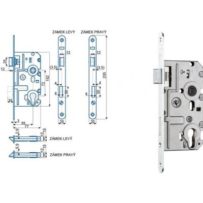 HOBES K 321 P Zn 77/72 20mm 1549268185222 – Hledejceny.cz