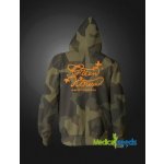 Mikina Green House Camo s kapucí se zipem – Sleviste.cz