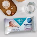 Canpol babies Dětské vlhčené ubrousky 99% vody 60 ks – Sleviste.cz