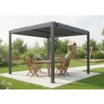 Lanit Plast hliníková bioklimatická pergola Basic 3 x 3 m LG4292 – Sleviste.cz