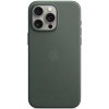 Pouzdro a kryt na mobilní telefon Apple iPhone 15 Pro Max FineWoven Case MagSafe Evergreen MT503ZM/A