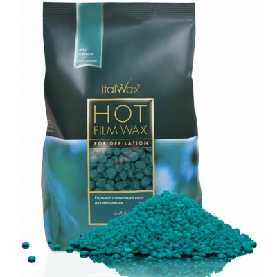 ItalWax filmwax - zrníčka vosku azulen 1 kg – Zboží Mobilmania