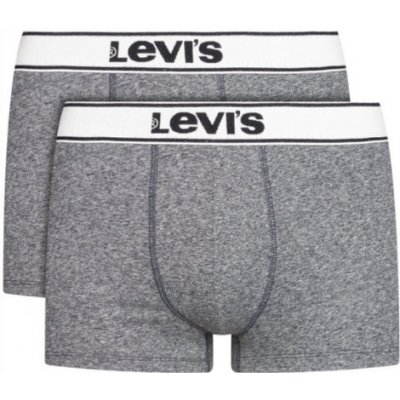 Levi's Trunk Briefs boxerky 37149-0388 světle šedé 2 Pairs – Zbozi.Blesk.cz