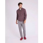 U.S. Polo Assn. mikina 1/4 ZIP MOCK hnědá – Zboží Mobilmania