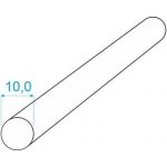 010/000-Q0060-259 PROFIL SILIKONOVÝ KRUHOVÝ - Bílý kruhový profil ze silikonu 60°Shore – Hledejceny.cz