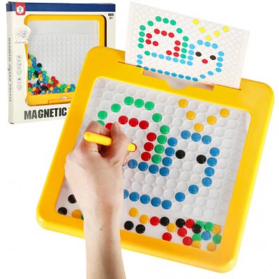 KIK KX3858 Magnetická kreslící tabulka žlutá – Hledejceny.cz