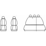 Autopotah Automega Škoda Octavia I TOUR, dělená, prolis | Zboží Auto