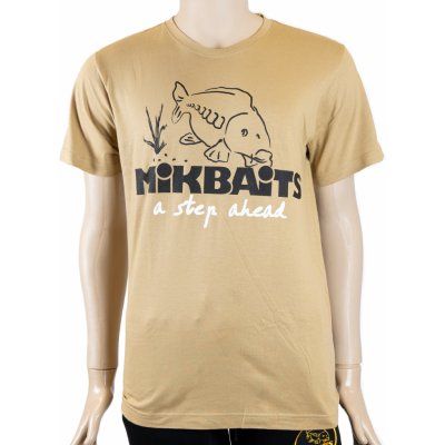 Mikbaits oblečení Tričko Mikbaits pískové – Zboží Mobilmania