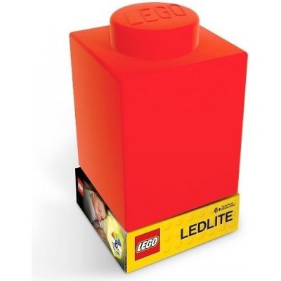 LEGO Classic kostka noční světlo - červená