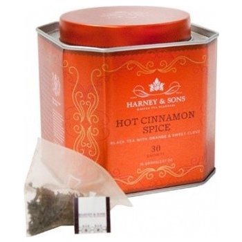 Harney & Sons Hot Cinnamon Spice 30 pyramid v plechové dóze