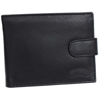 Nivasaža Pánská kožená peněženka N22 DMD B černá