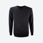 Kama Unisex svetr merino 4104 černá – Zboží Mobilmania