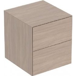 Geberit ONE - Boční skříňka 45x49x47 cm, 2 zásuvky, dub 505.077.00.5