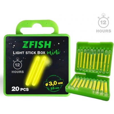 Zfish Chemické Světlo Box 20 ks 25 mm 3 mm – Zboží Dáma