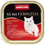 Animonda Vom Feinsten Mildes Menu kastrát krůta, rajčata 100 g – Zboží Mobilmania