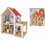 Eichhorn Dřevěný domeček pro panenky Doll's House 41 cm – Zbozi.Blesk.cz