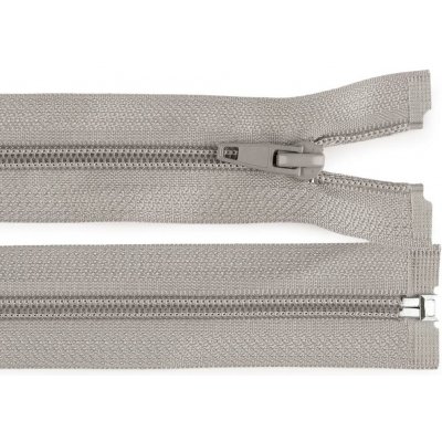 Pro Háčkování Spirálový zip No 5 dělitelný 40 cm šedobéžový – Hledejceny.cz