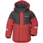 Didriksons Lun JR červená -hnědá 503825-459 červená bunda – Hledejceny.cz