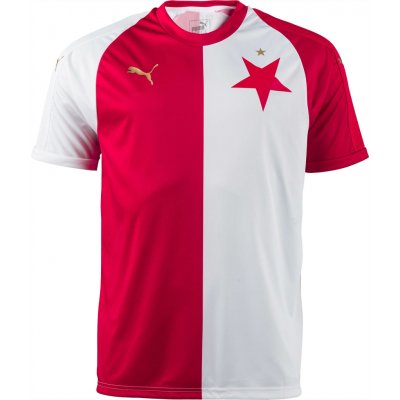 Puma SK SLAVIA HOME PRO Originální fotbalový dres červená – Hledejceny.cz