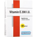 Generica Vitamin E 200 I.U. 60 kapslí – Hledejceny.cz