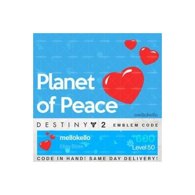 Destiny 2 Planet of Peace Exclusive Emblem – Zbozi.Blesk.cz