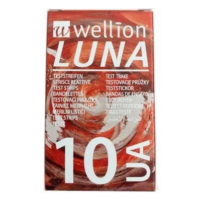 Wellion LUNA UA Testovací proužky 10 ks – Zboží Dáma