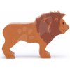 Dřevěná hračka Tender Leaf Toys dřevěný lev Lion stojící