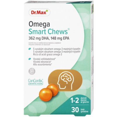 Dr. Max Omega Smart Chews želé 30 ks – Hledejceny.cz